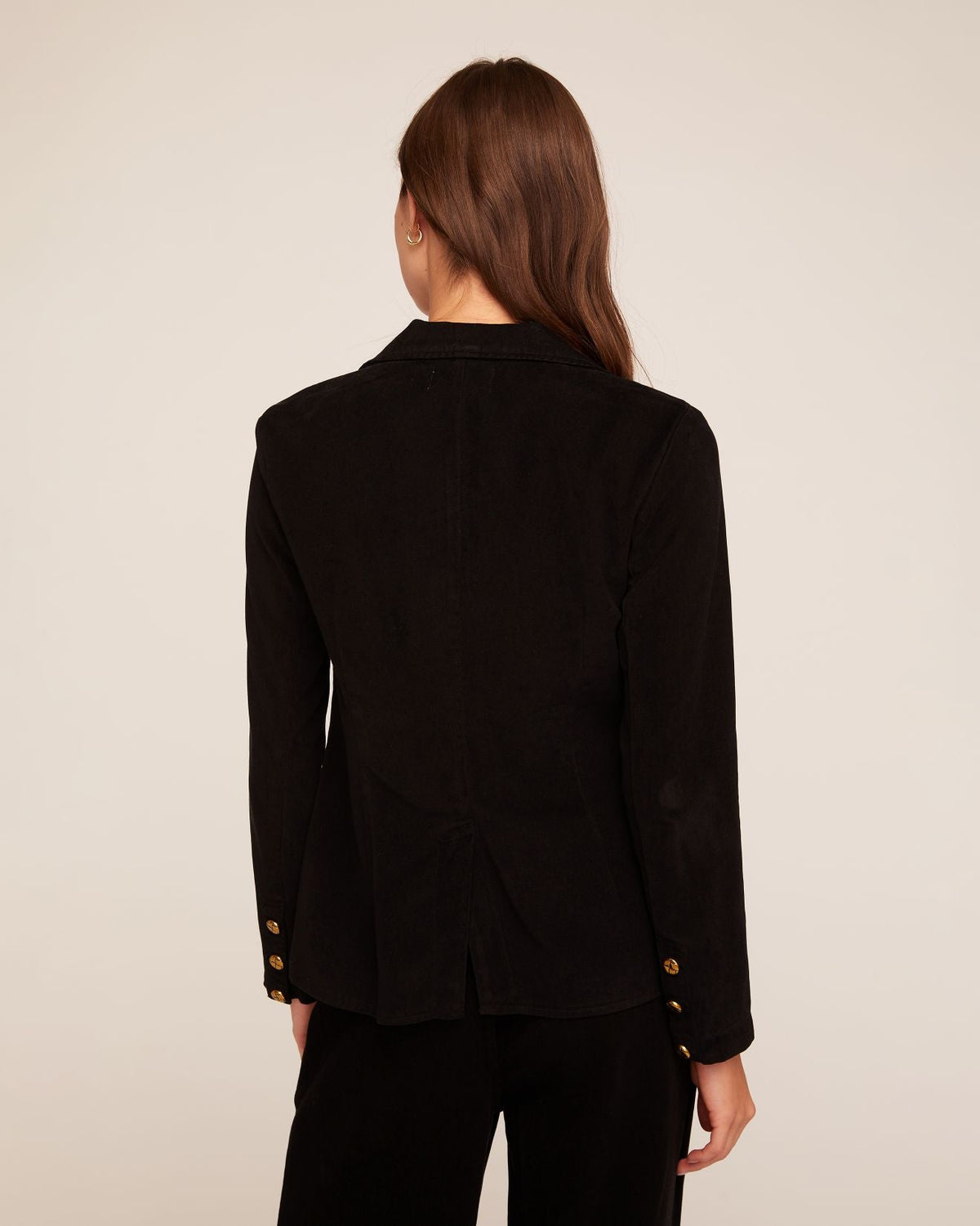 Bella DahlNotch Collar Long Line Blazer - BlackCoats & Jackets