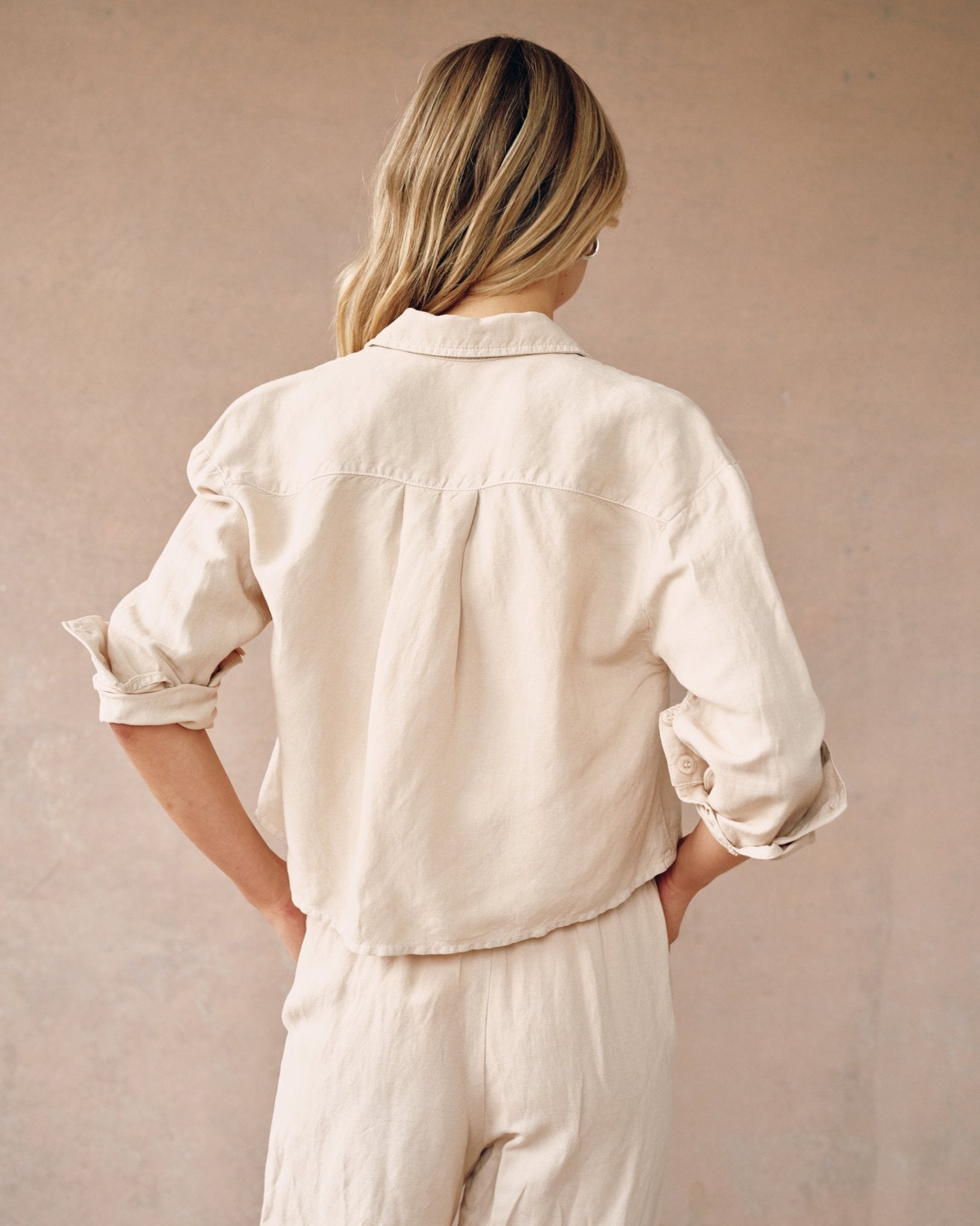 OVERSIZED CROPPED SHACKET MRCS - Bella Dahl