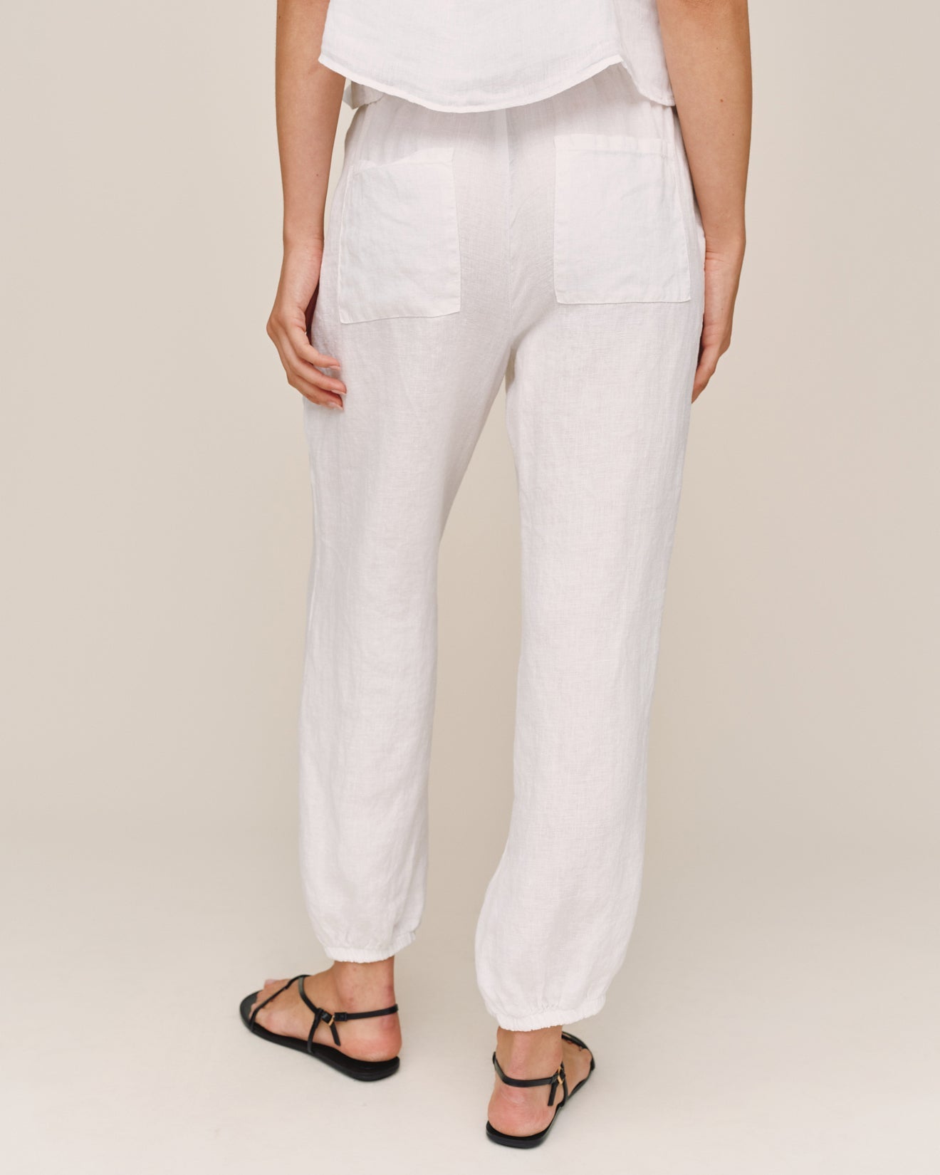 Bella DahlOversized Femme Jogger - WhiteJoggers