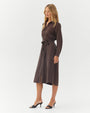 Bella DahlPatch Pocket Maxi Shirt Dress - Dark ChestnutDresses