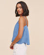 Bella DahlPintuck Camisole - Ocean BlueTops