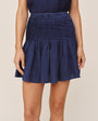 Bella DahlPintuck Mini Skirt - Nautical NightSkirts