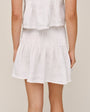 Bella DahlPintuck Mini Skirt - WhiteSkirts