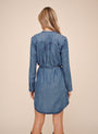 Bella DahlPintuck Shirt Tail Dress - Shadow Blue WashDresses