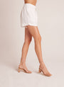 Bella DahlPleat Front Trouser Short - WhiteBottoms