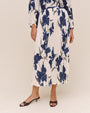 Bella DahlPleated Skirt - Indigo Iris PrintSkirts