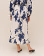 Bella DahlPleated Skirt - Indigo Iris PrintSkirts