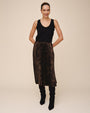 Bella DahlPleated Skirt - Micro LeopardSkirts