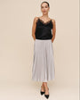 Bella DahlPleated Skirt - Silver ShimmerSkirts
