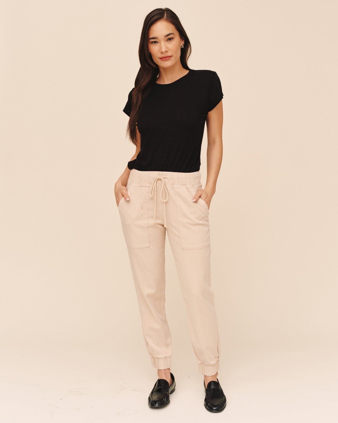 Bella DahlPocket Jogger - Linen SandJoggers