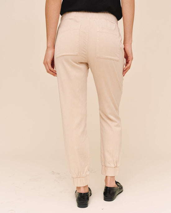 Bella Dahl Pocket Jogger - Linen Sand View 2