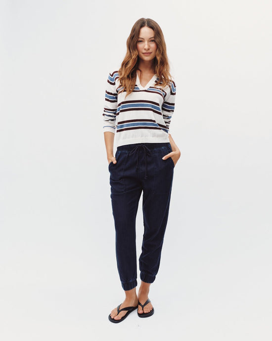 Bella Dahl Pocket Jogger - Midnight Rinse Wash