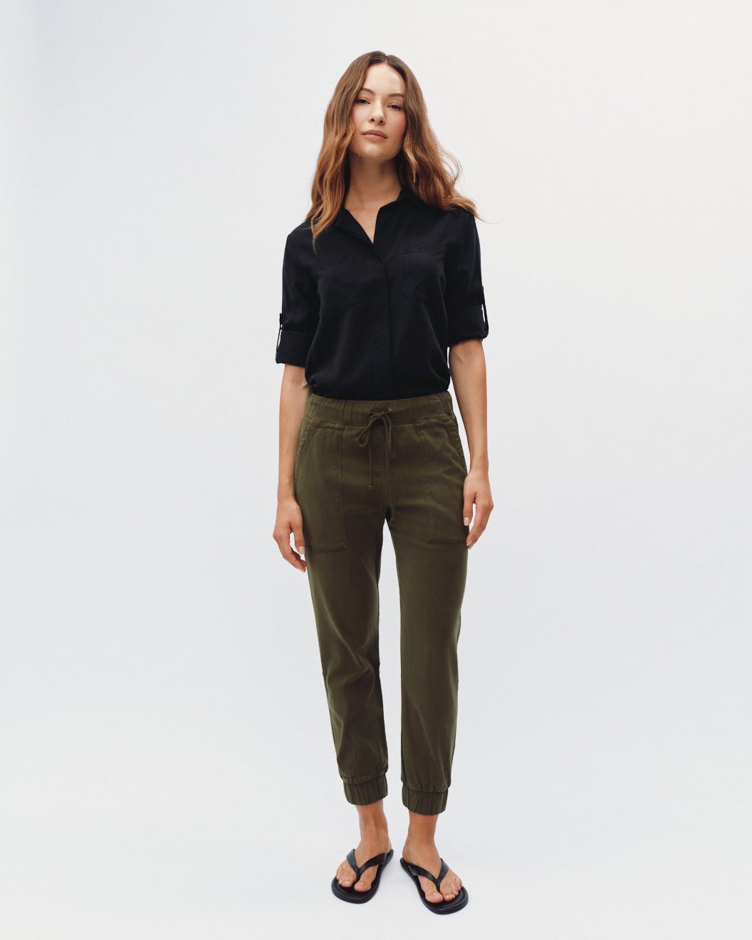 Bella DahlPocket Jogger - Olive NightJoggers