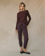 Bella DahlPocket Jogger - Pinot NoirJoggers