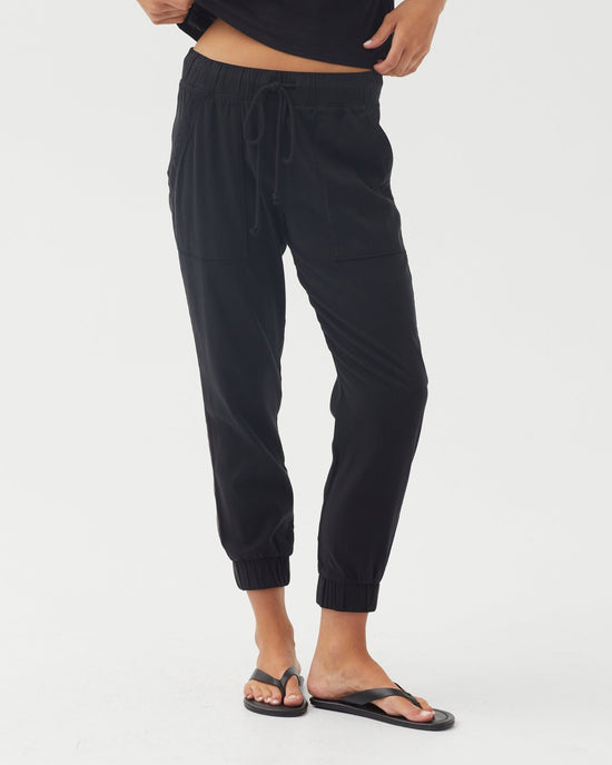 Bella Dahl Pocket Jogger - Vintage Black