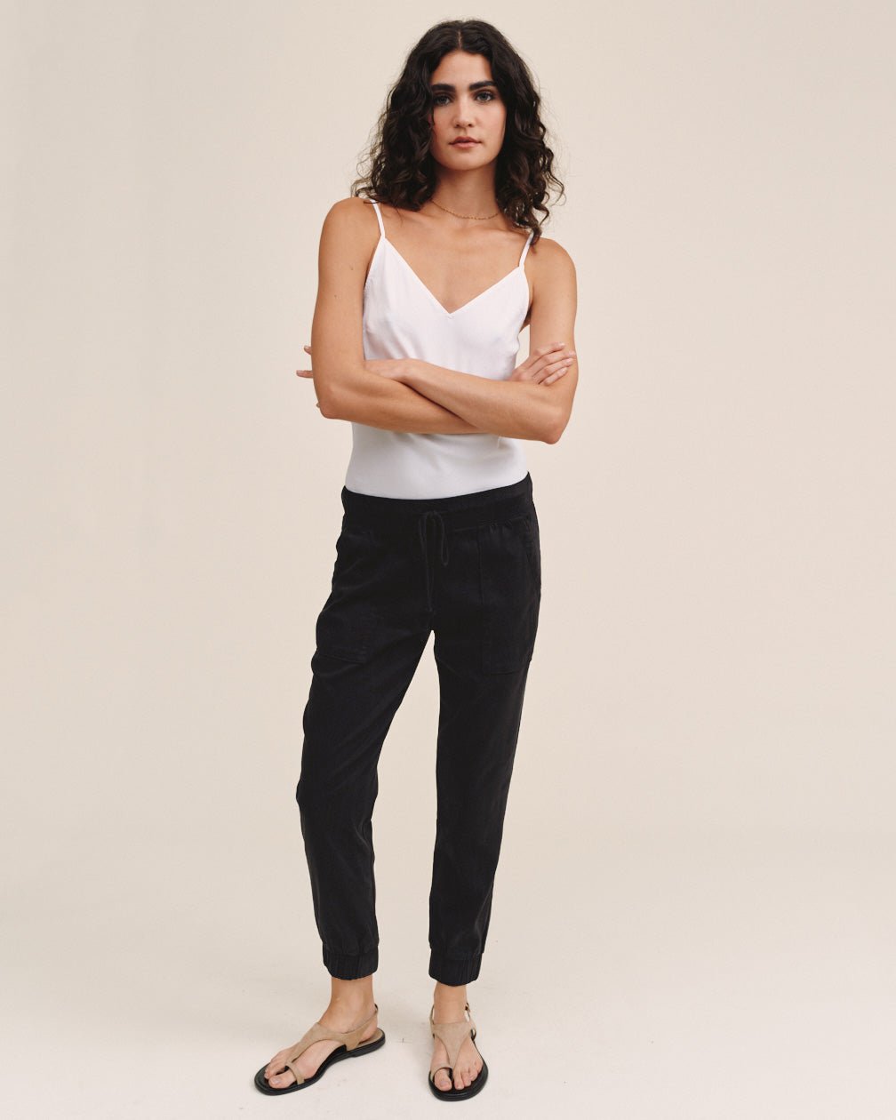 Bella DahlPocket Jogger - Vintage BlackJoggers