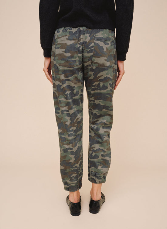 Bella Dahl Pocket Jogger - Vintage Camouflage View 2