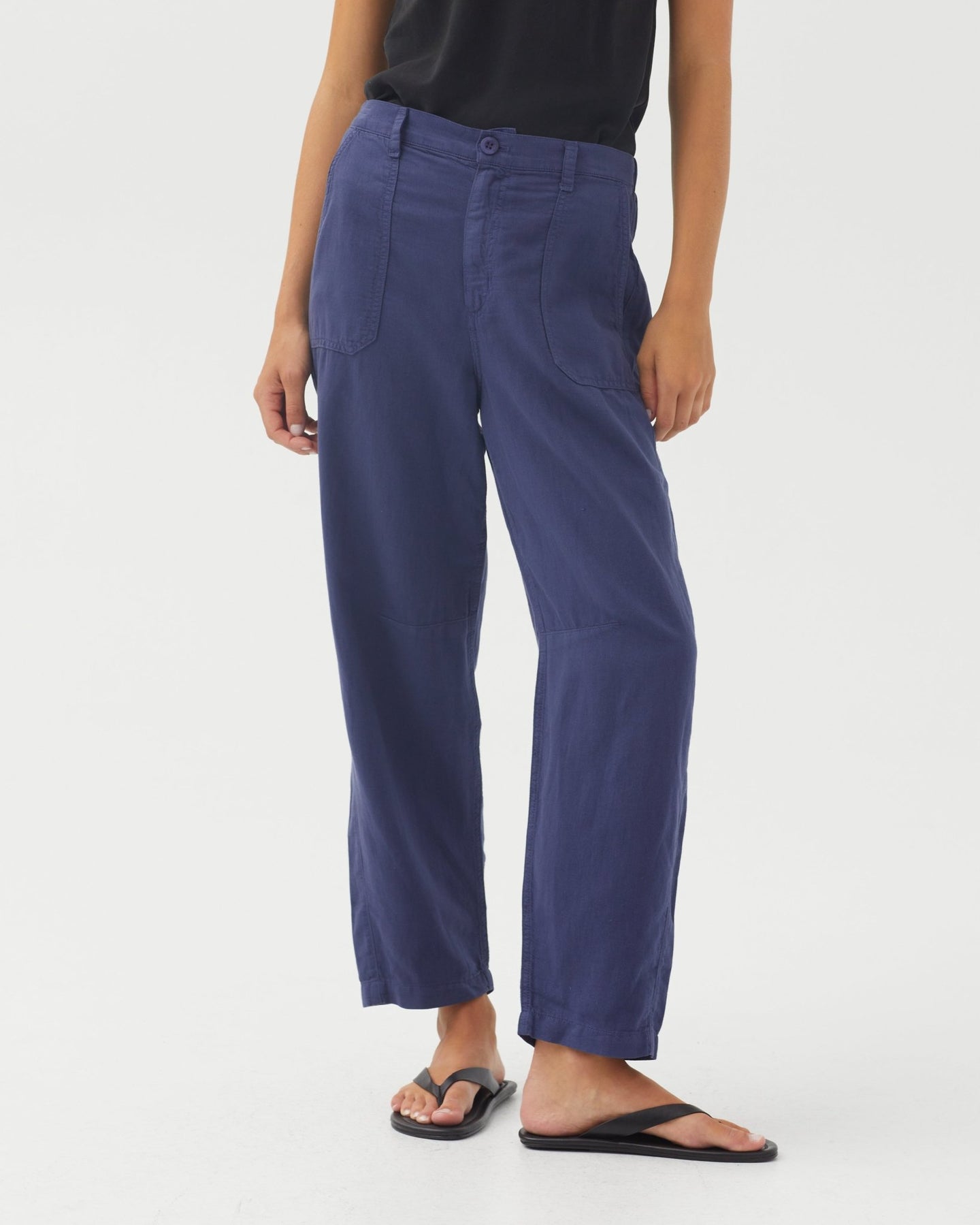Bella DahlPorkchop Darted Knee Pant - Deep CobaltPants