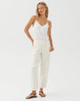Bella DahlPorkchop Darted Knee Pant - IvoryPants