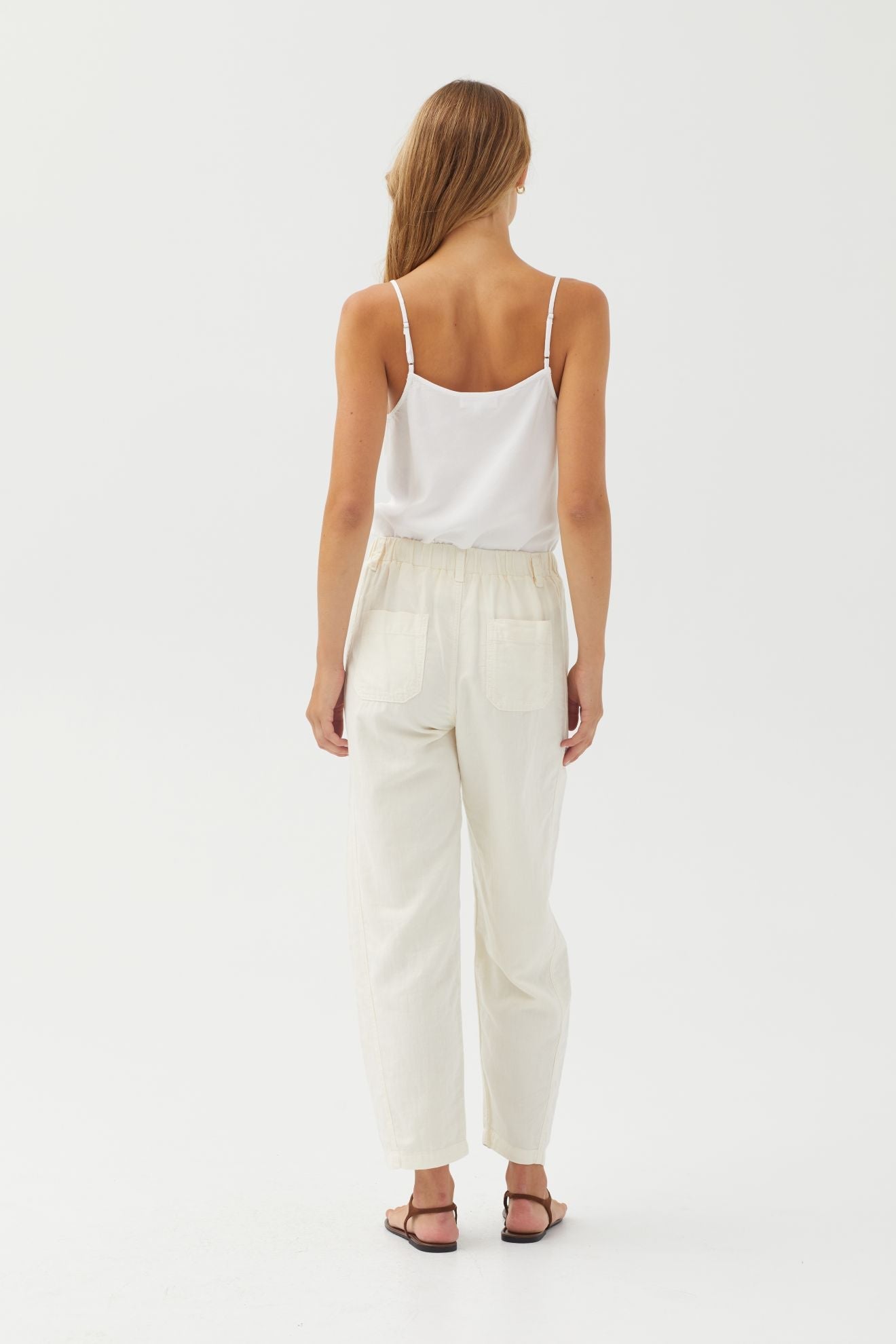 Bella DahlPorkchop Darted Knee Pant - IvoryPants