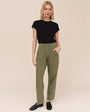 Bella DahlPorkchop Darted Knee Pant - Olive GreenPants