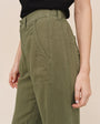 Bella DahlPorkchop Darted Knee Pant - Olive GreenPants
