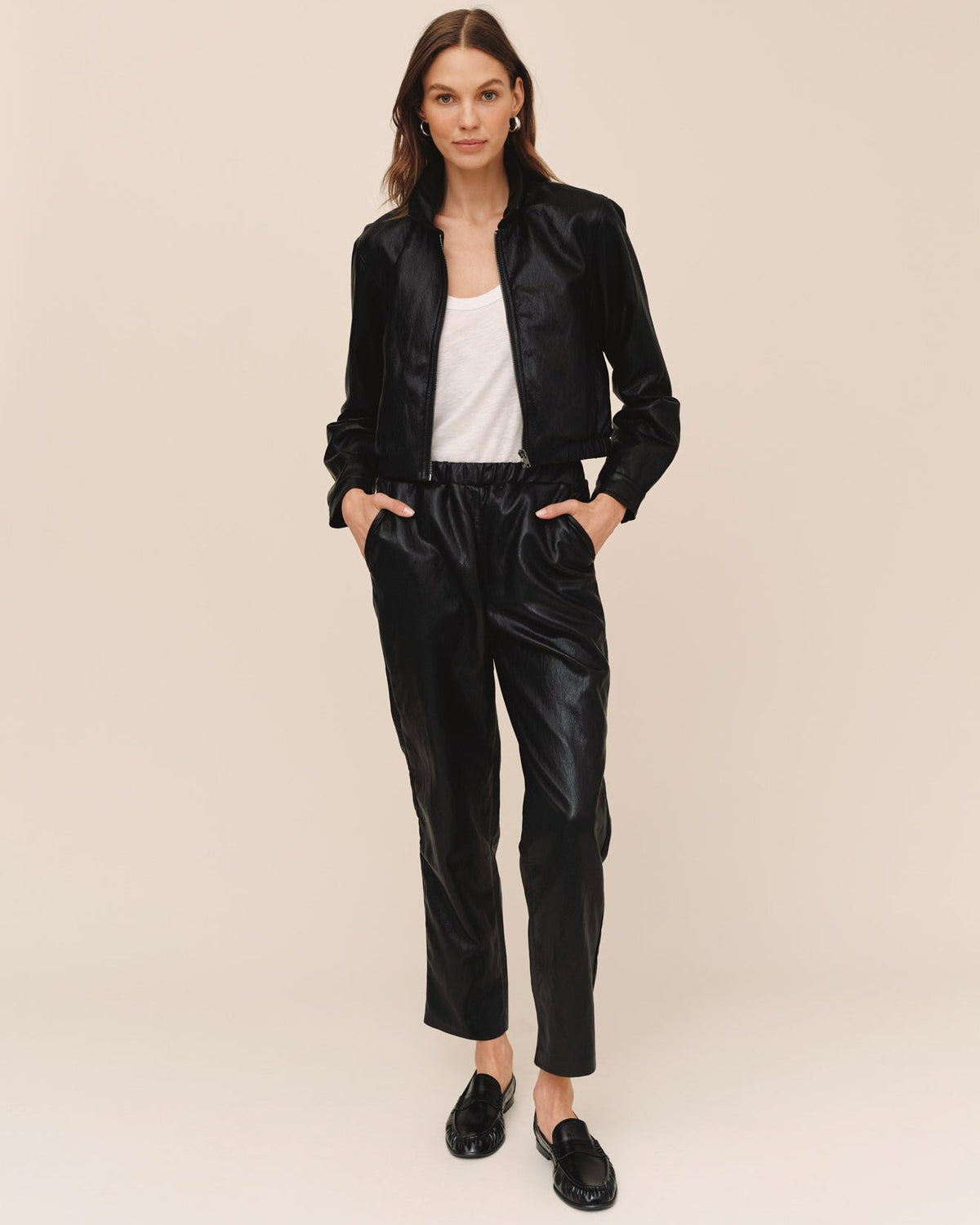 Bella DahlPull On Elastic Waist Trouser - BlackPants