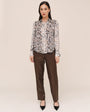 Bella DahlPull On Elastic Waist Trouser - CappuccinoPants