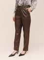 Bella DahlPull On Elastic Waist Trouser - CappuccinoPants