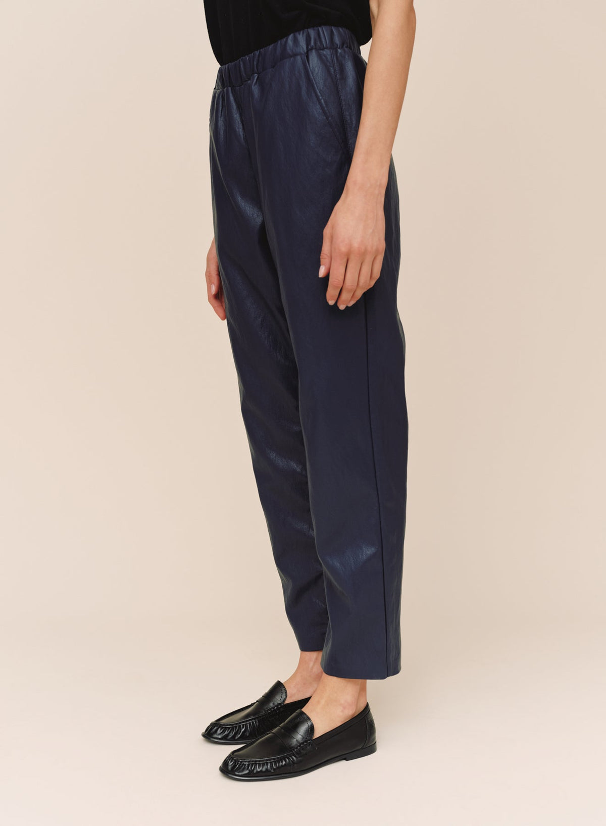 Bella DahlPull On Elastic Waist Trouser - InkPants