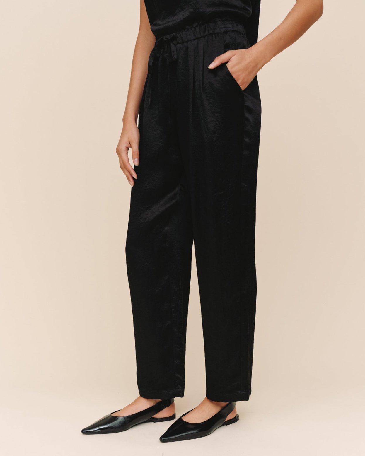 Bella DahlPull On Trouser - BlackPants