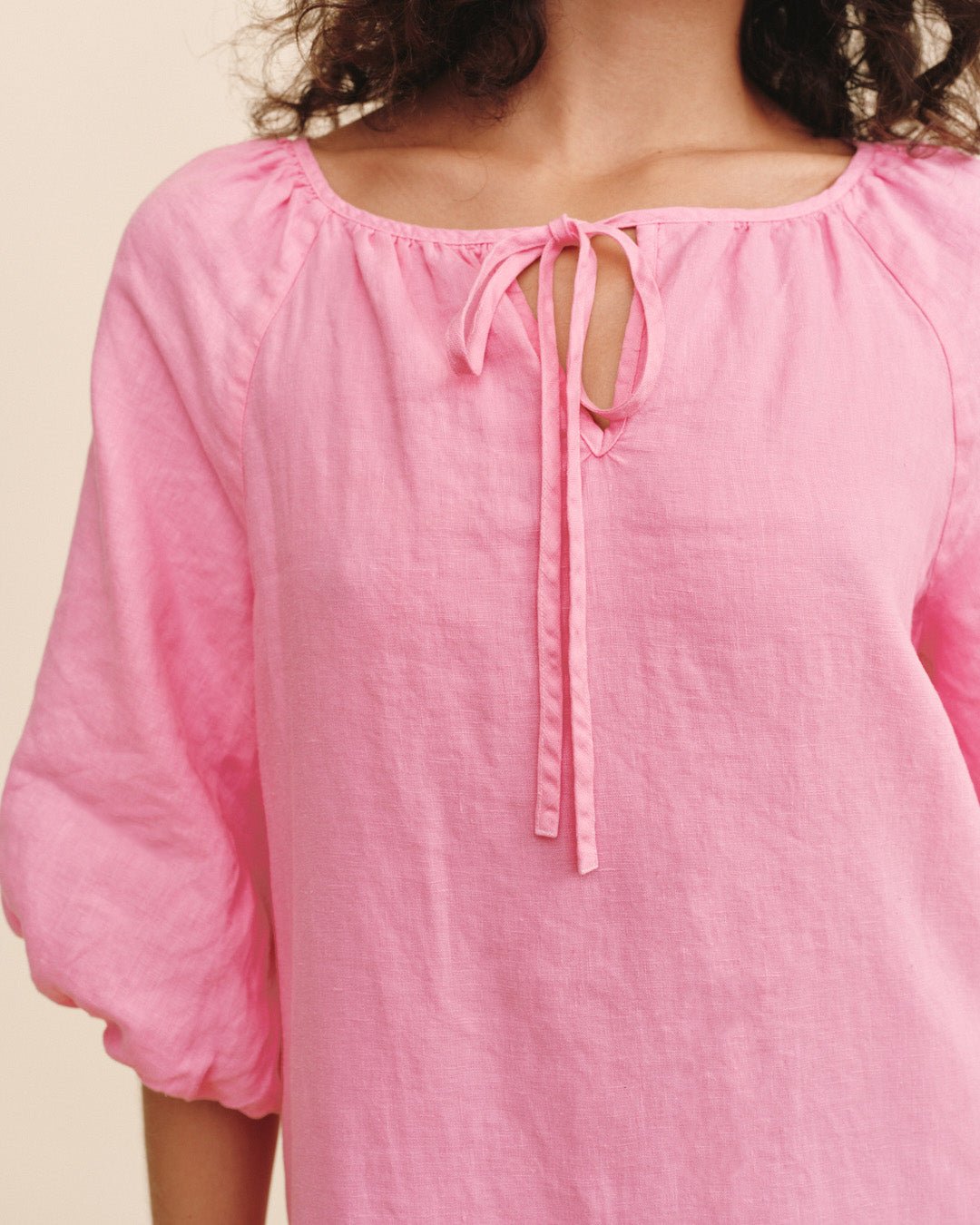 Bella DahlPullover Puff Sleeve Dress - Rose BushDresses