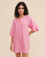 Bella DahlPullover Puff Sleeve Dress - Rose BushDresses