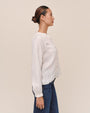 Bella DahlRaglan Sleeve Top With Lace Inset - IvoryTops