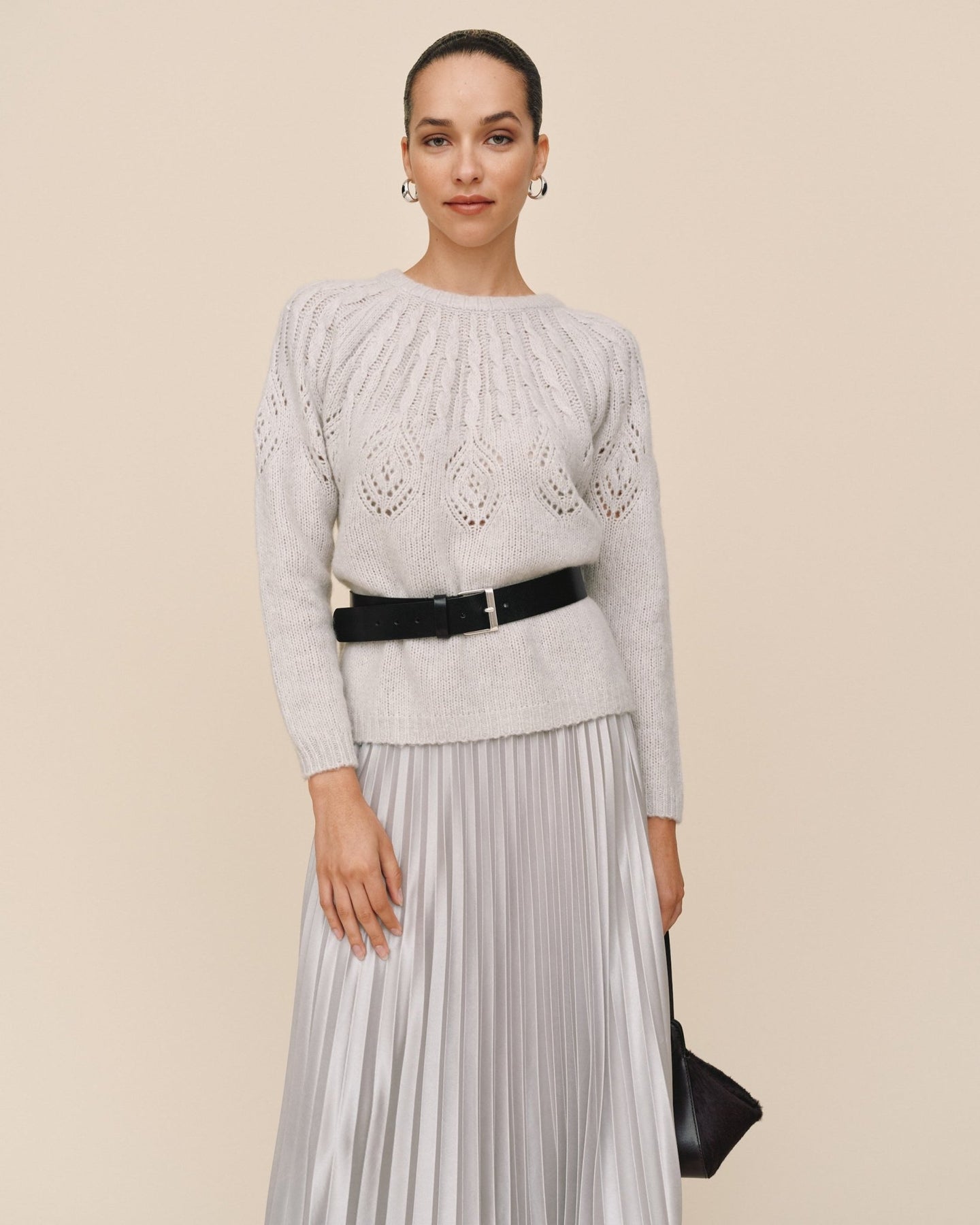 Bella DahlRelaxed Sweater - Frosted OatSweaters