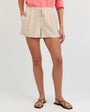 Bella DahlRuffle Waist Short - Linen SandShorts