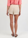 Bella DahlRuffle Waist Short - Linen SandShorts