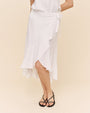 Bella DahlRuffle Wrap Skirt - WhiteSkirts