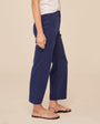 Bella DahlSaige - Wide Leg Crop - Cobalt BayPants