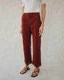 Bella DahlSaige Wide Leg Crop - Harvest RedPants