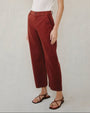 Bella DahlSaige Wide Leg Crop - Harvest RedPants