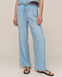 Bella DahlScallop Side Seam Pant - Ombre Mist WashPants