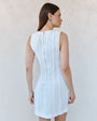 Bella DahlSeamed Zip Back Mini Dress - WhiteDresses