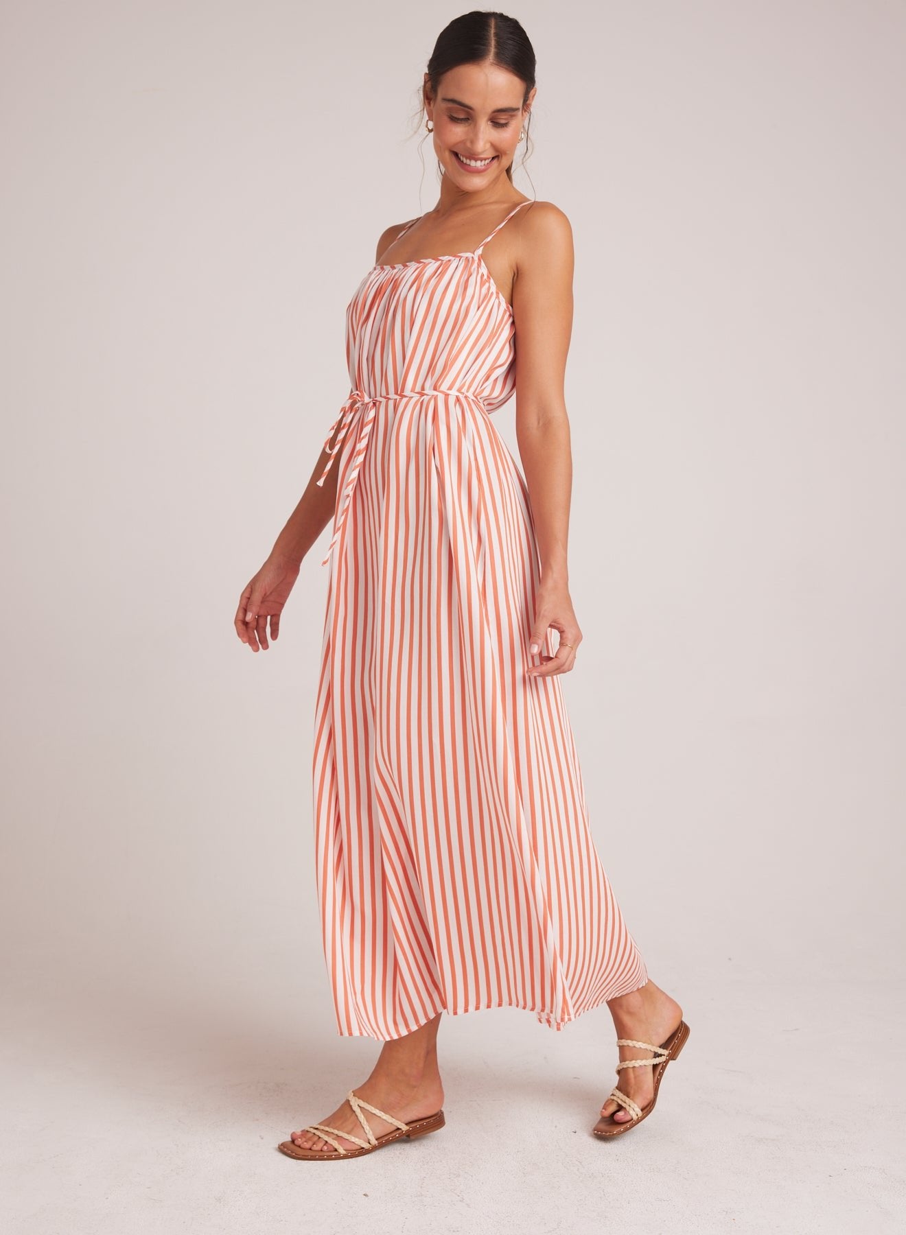 Bella DahlShirred Cami Maxi Dress - Sunset Blaze StripeDresses