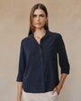 Bella DahlShirt Tail Button Down - Endless SeaTops