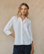 Bella DahlShirt Tail Button Down - WhiteTops