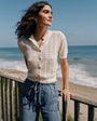 Bella DahlShort Sleeve Cardigan - IvorySweaters