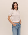 Bella DahlShort Sleeve Cardigan - IvorySweaters