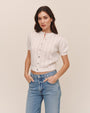 Bella DahlShort Sleeve Cardigan - IvorySweaters