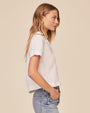 Bella DahlShort Sleeve Flowy Button Down - WhiteTops